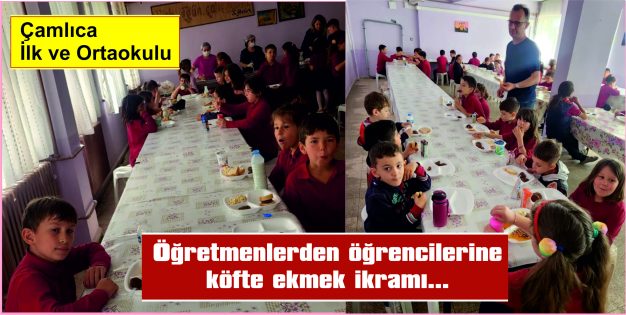 İKRAMI DA ÖĞRETMENLER YAPTI
