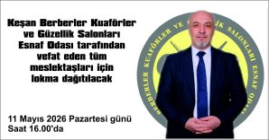 TÜM KEŞAN HALKI DAVET EDİLDİ