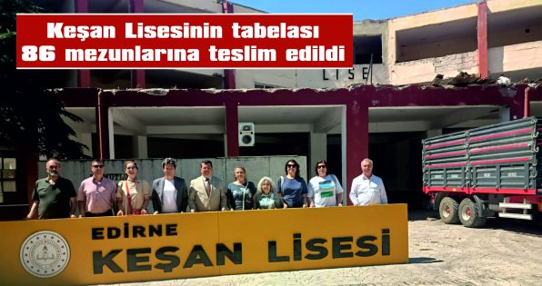 BİR AN ÖNCE YAPILARAK, İSMİYLE YAŞATILMASI TEMENNİSİNDE BULUNULDU