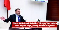 ÜN: “URUGUAY’DAN SADECE CANLI HAYVAN DEĞİL, PİRİNÇ DE İTHAL EDİYORUZ”