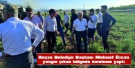 BAŞKAN ÖZCAN, AK PARTİ’YE GEÇMESİNİN ARDINDAN İLK KEZ SAHADA GÖRÜNTÜLENDİ