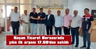 ÜRETİCİNİN PRİM BEKLENTİSİ ARPA SATIŞINDA GÜNDEME GELDİ