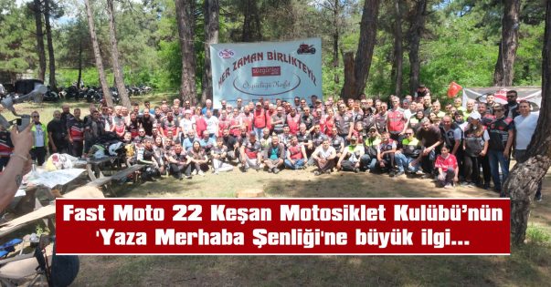 MOTOSİKLET TUTKUNLARI GÖKÇETEPE’DE BULUŞTU