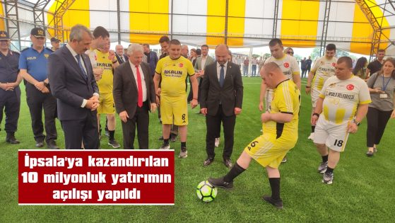 KAPALI HALI SAHA PROJESİ İÇİN İPSALA BELEDİYESİNİN KASASINDAN BEŞ KURUŞ ÇIKMADI!