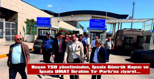 YERİNDE İNCELEME YAPIP, BİLGİ ALDILAR