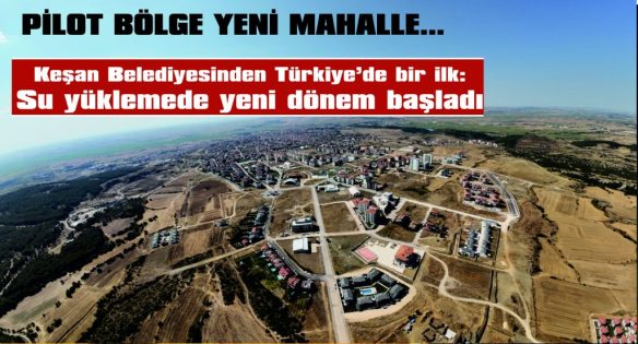 BELEDİYEYE GELMEDEN, KART TAŞIMADAN SU YÜKLEME
