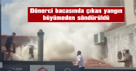 İŞYERİ ÇALIŞANLARININ HIZLI MÜDAHALESİ FACİAYI ÖNLEDİ