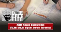 BURSLAR BELİRLİ KRİTERLERE GÖRE VERİLİYOR