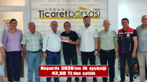 İLK ÜRÜN KARLIKÖY’DEN GELDİ