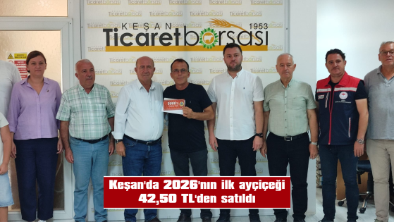 İLK ÜRÜN KARLIKÖY’DEN GELDİ