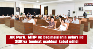 TOPLANTIDA, MİLYONLUK HİBELER KABUL EDİLDİ