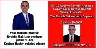 DAĞ İZNE AYRILIYOR, YERİNE BAŞKIR VEKALET EDECEK