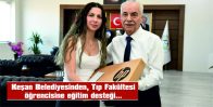 TIP FAKÜLTESİ ÖĞRENCİSİ NİDA NUR DEMİRPEK’E EĞİTİM DESTEĞİ…