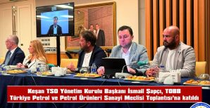 ŞAPÇI, TOBB TÜRKİYE PETROL VE PETROL ÜRÜNLERİ SANAYİ MECLİSİ TOPLANTISI’NA KATILDI