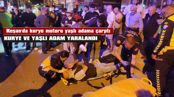 AMBULANSLA HASTANEYE KALDIRILDI