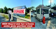 FİYAT DÜŞERSE DAHA FAZLA ARAÇ PARK EDER VE DAHA ÇOK GELİR ELDE EDİLİR